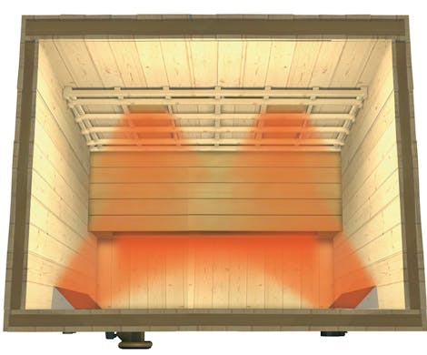 Radiateurs cÃ©ramiques saunas infrarouges