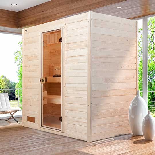 AmÃ©nagement intÃ©rieur : sauna traditionnel